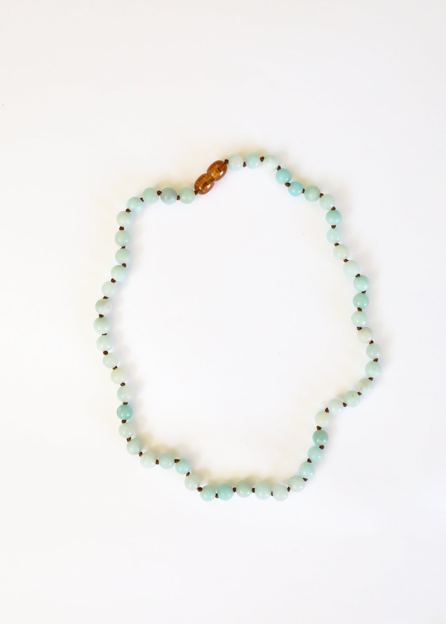 Pure Gemstone + Amazonite Necklace