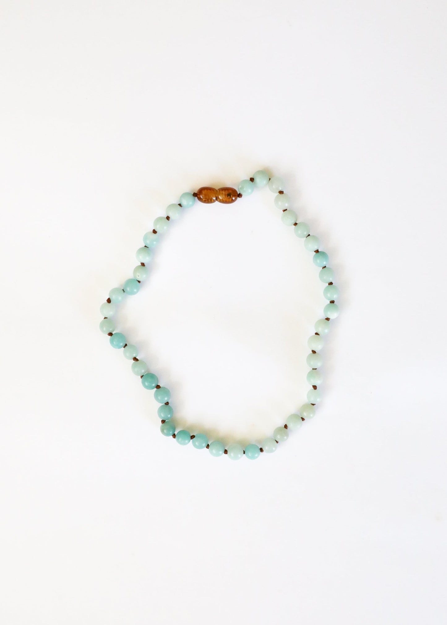 Pure Gemstone + Amazonite Necklace