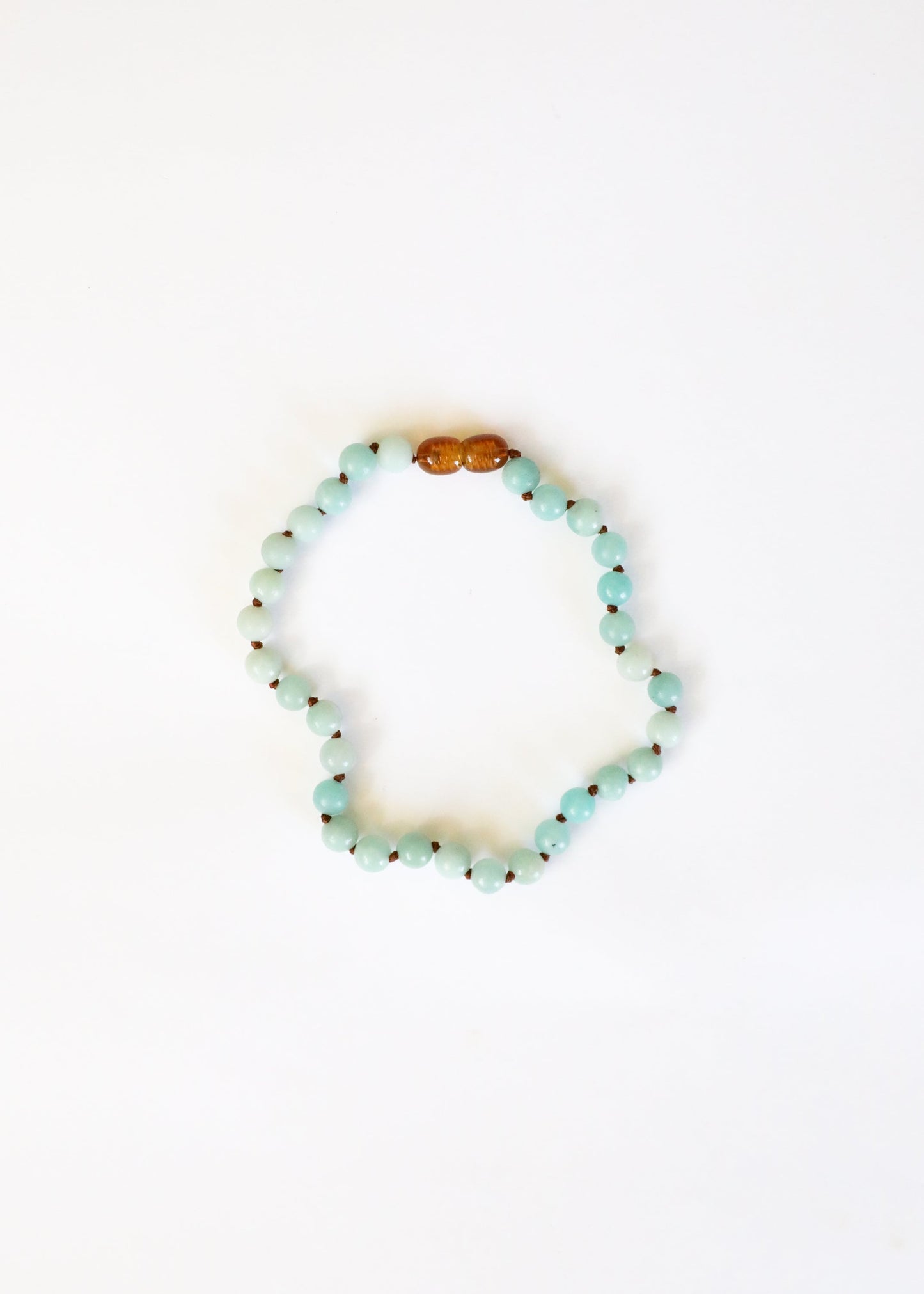 Pure Gemstone + Amazonite Necklace