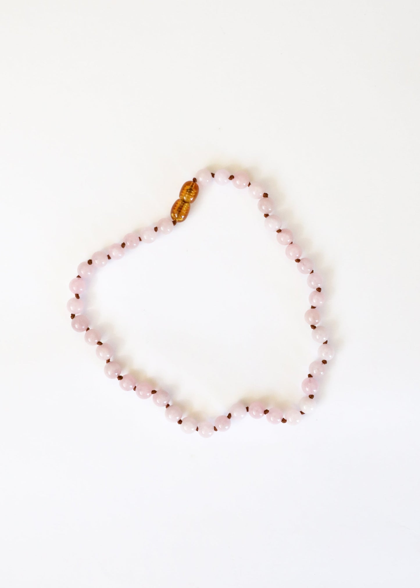Rose Quartz Gemstone Necklace