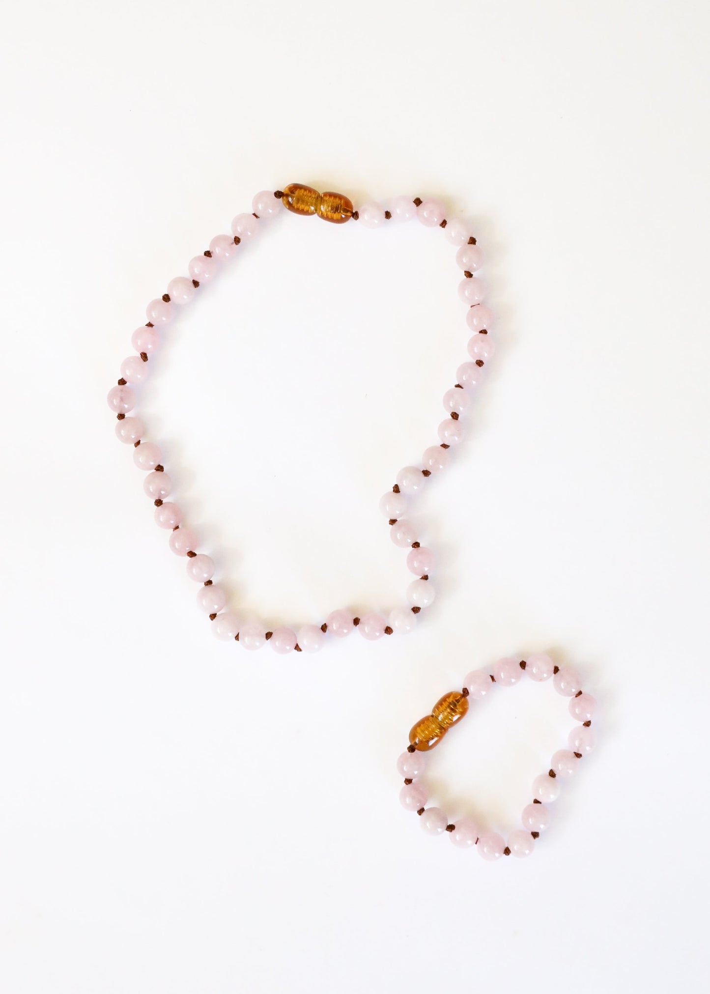 Rose Quartz Gemstone Necklace