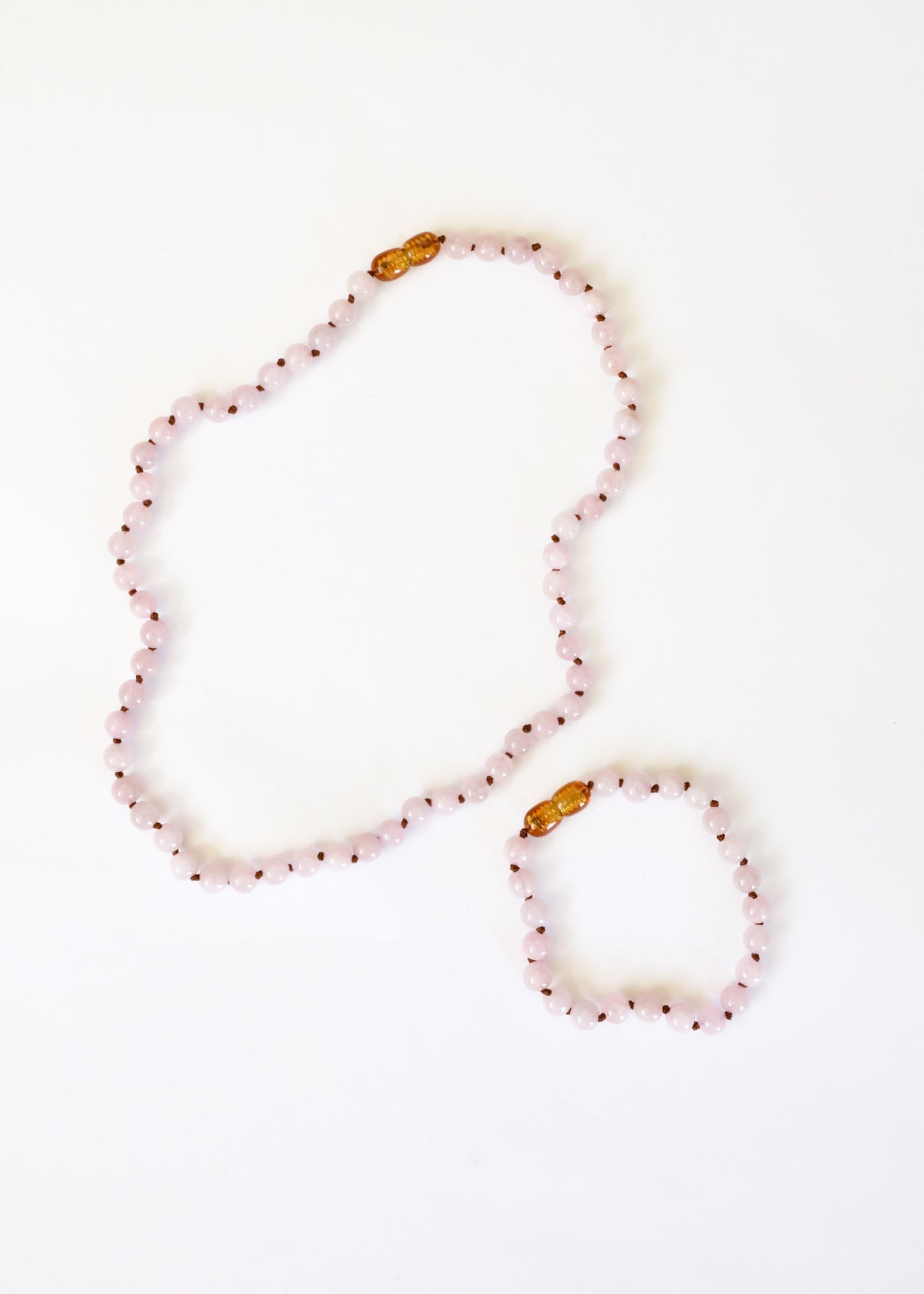 Rose Quartz Gemstone Necklace