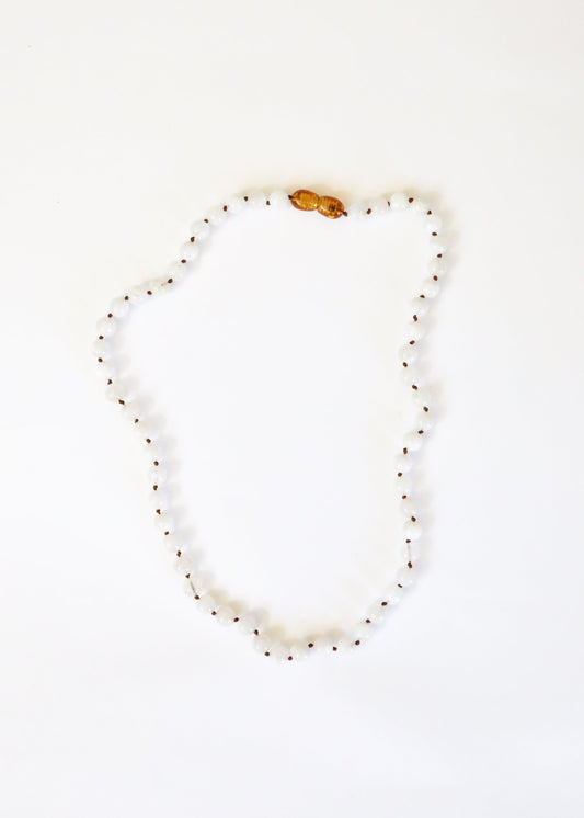 Pure Gemstone + Moonstone Necklace