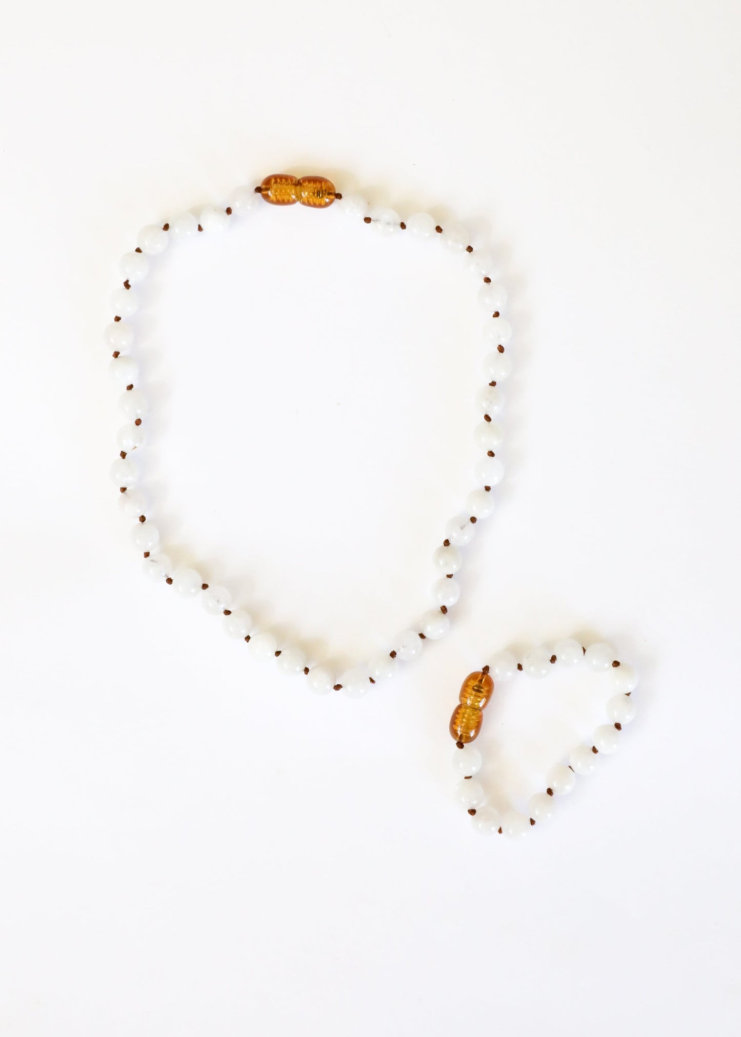 Pure Gemstone + Moonstone Necklace