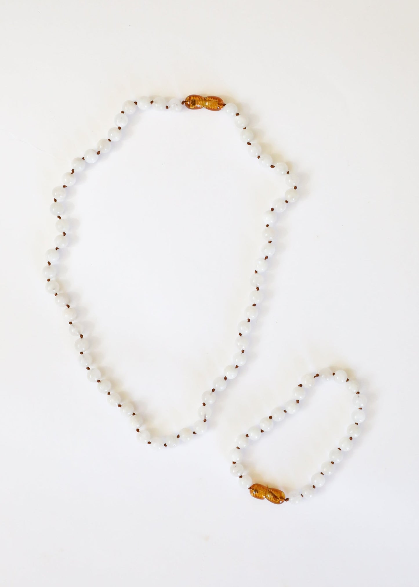 Pure Gemstone + Moonstone Necklace