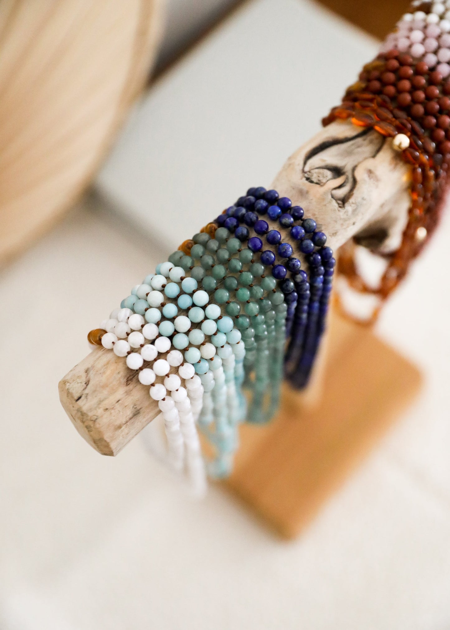 Pure Gemstone + Moonstone Necklace