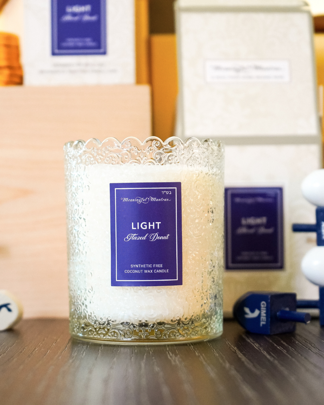 Glazed Donut Natural Candle