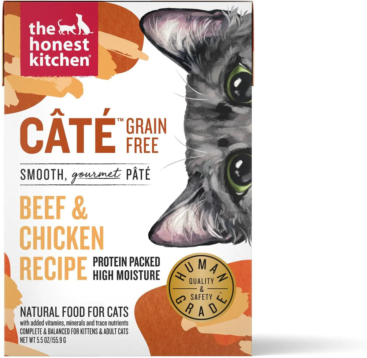 The Honest Kitchen | Cat Food Green Fish & Chicken Pate