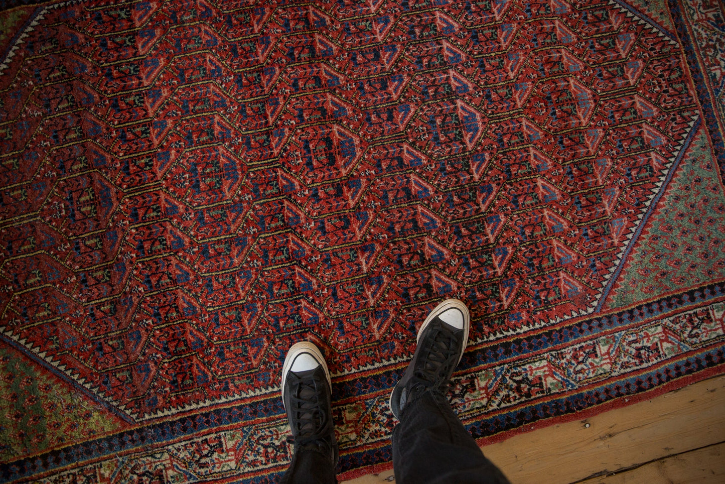 4.5x7 Vintage Arak Sarouk Rug