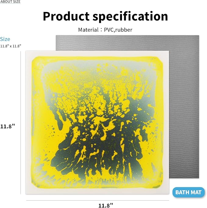 Art3d Liquid Sensory Floor Decorative Tiles