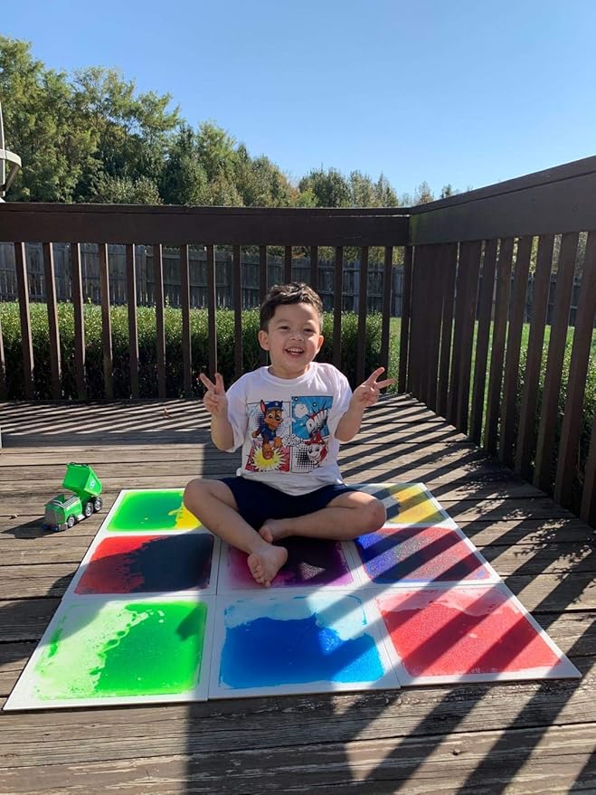 Art3d Liquid Fusion Activity Play Centers for Children