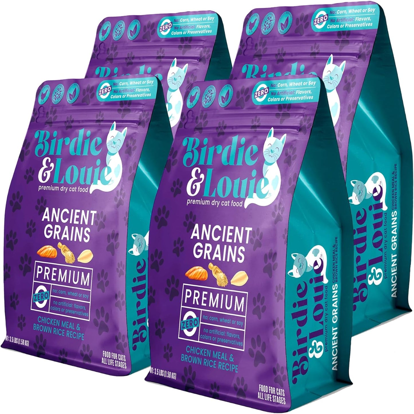 Birdie & Louie | Chicken & Brown Rice Cat Food