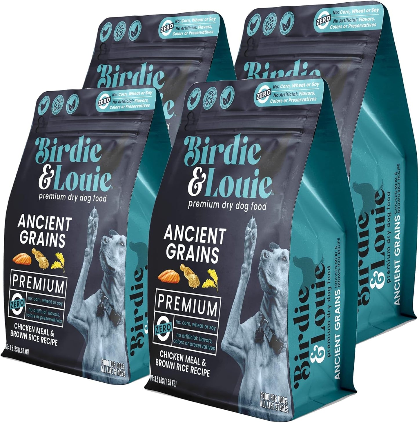Birdie & Louie | Chicken & Brown Rice Dog Food