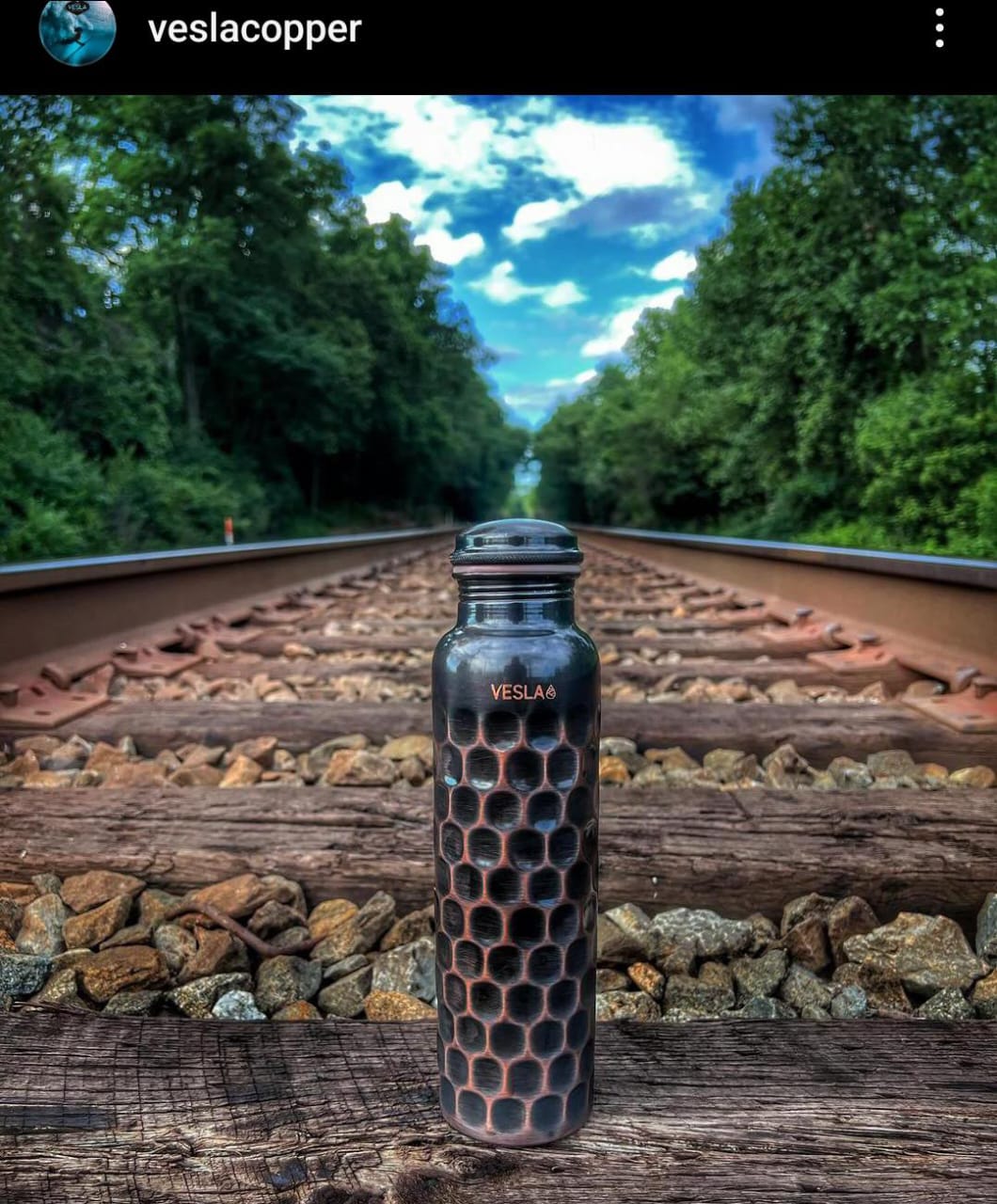 Journey Copper Water Bottle