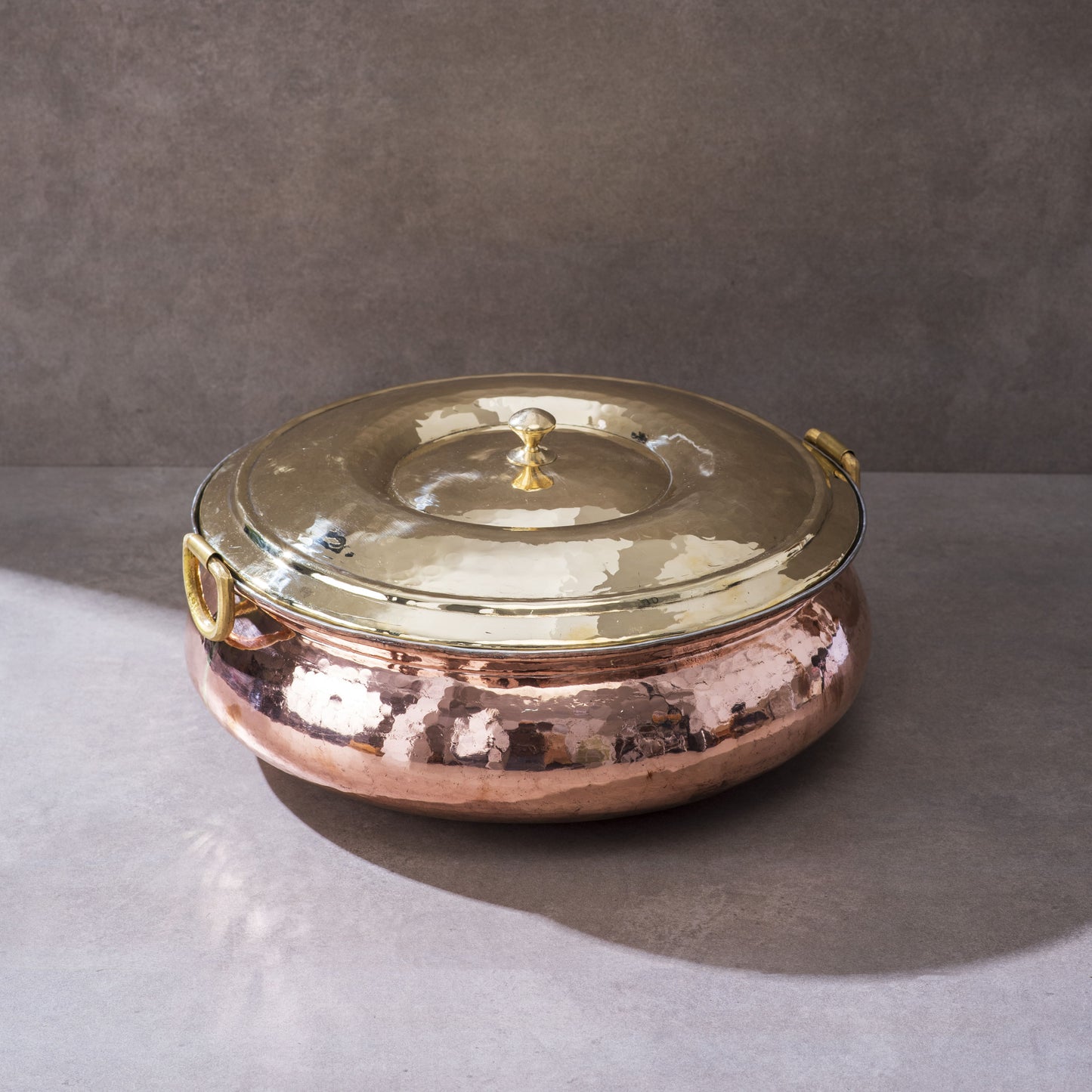 Copper Hammered Braiser