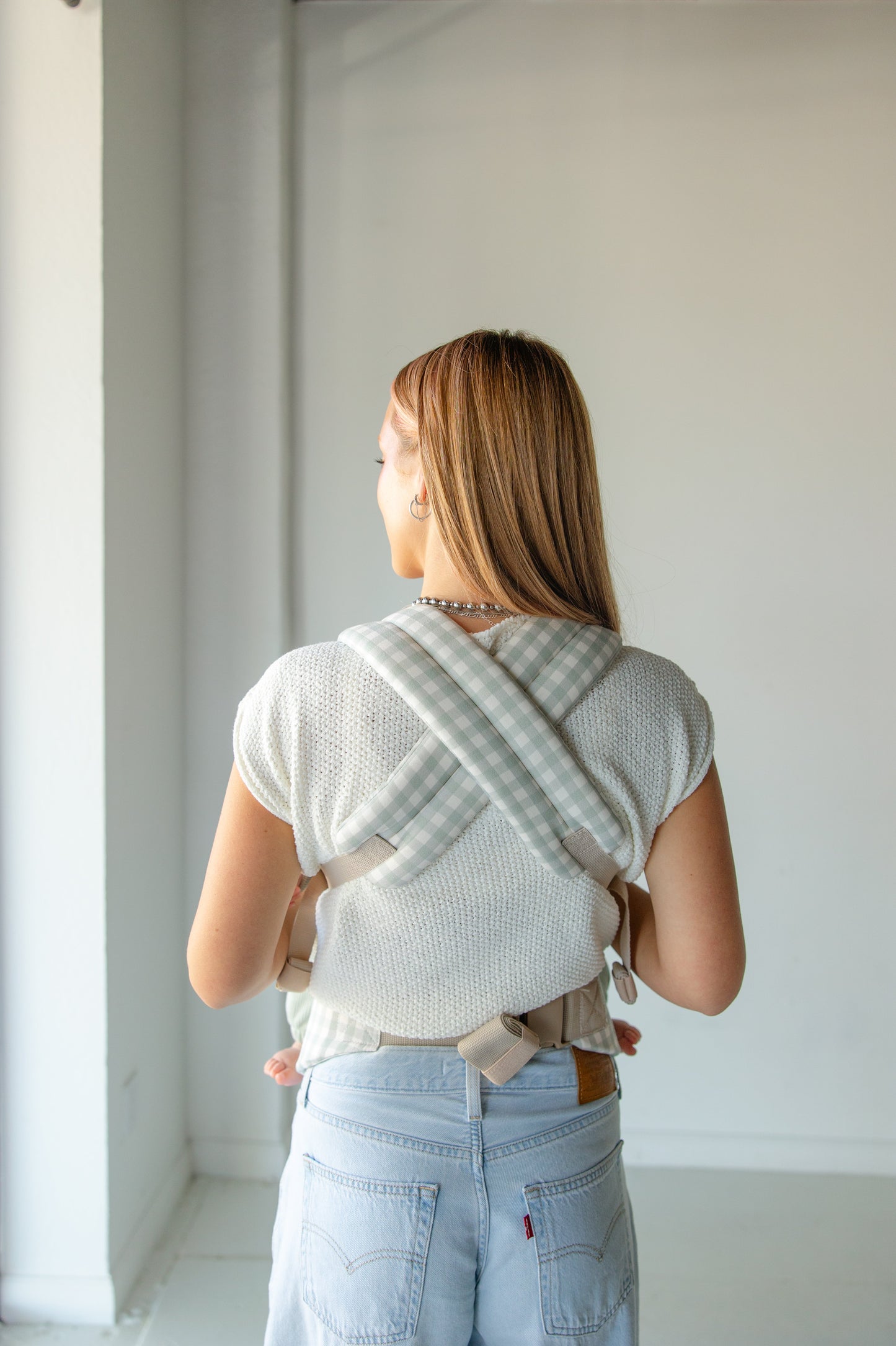 Monroe x Coco Gingham - Cotton Baby Carrier