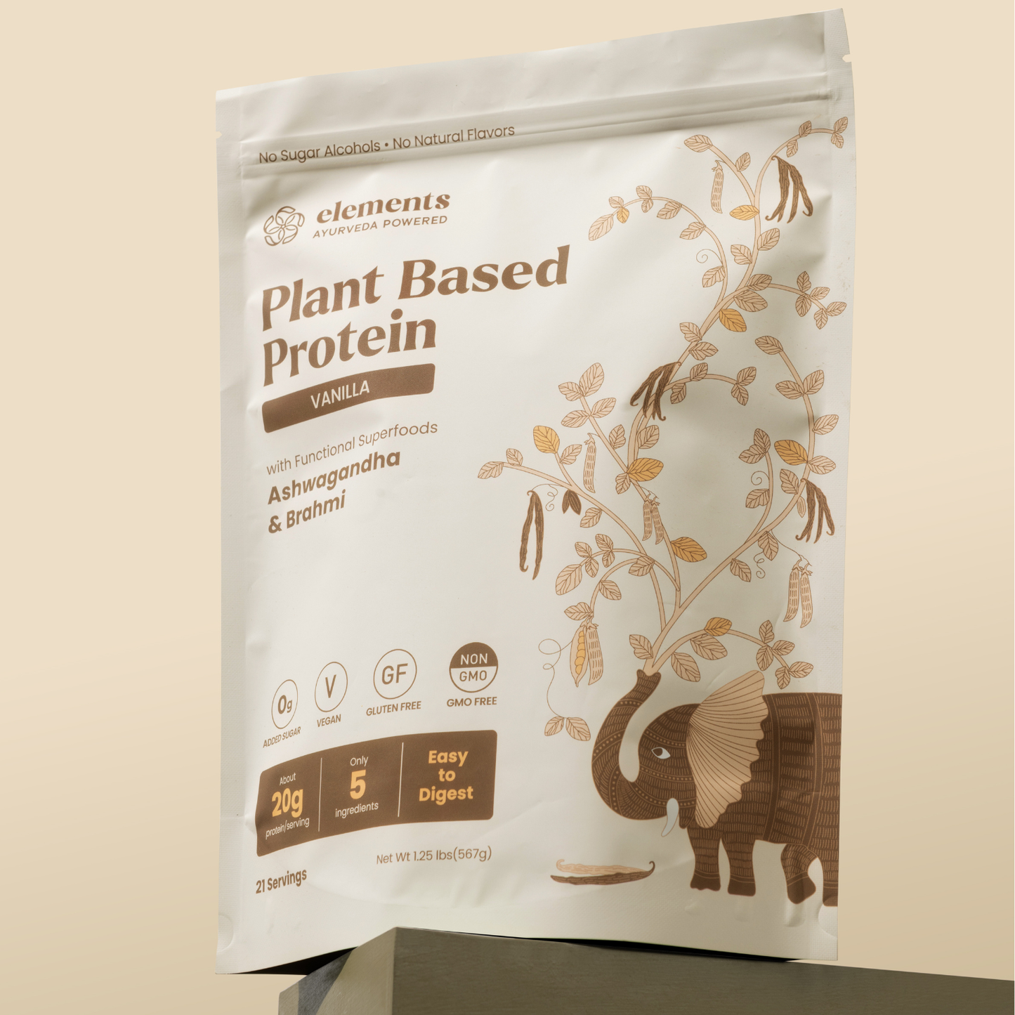 Plant Based Protein Powder: Vanilla | 21 Servings
