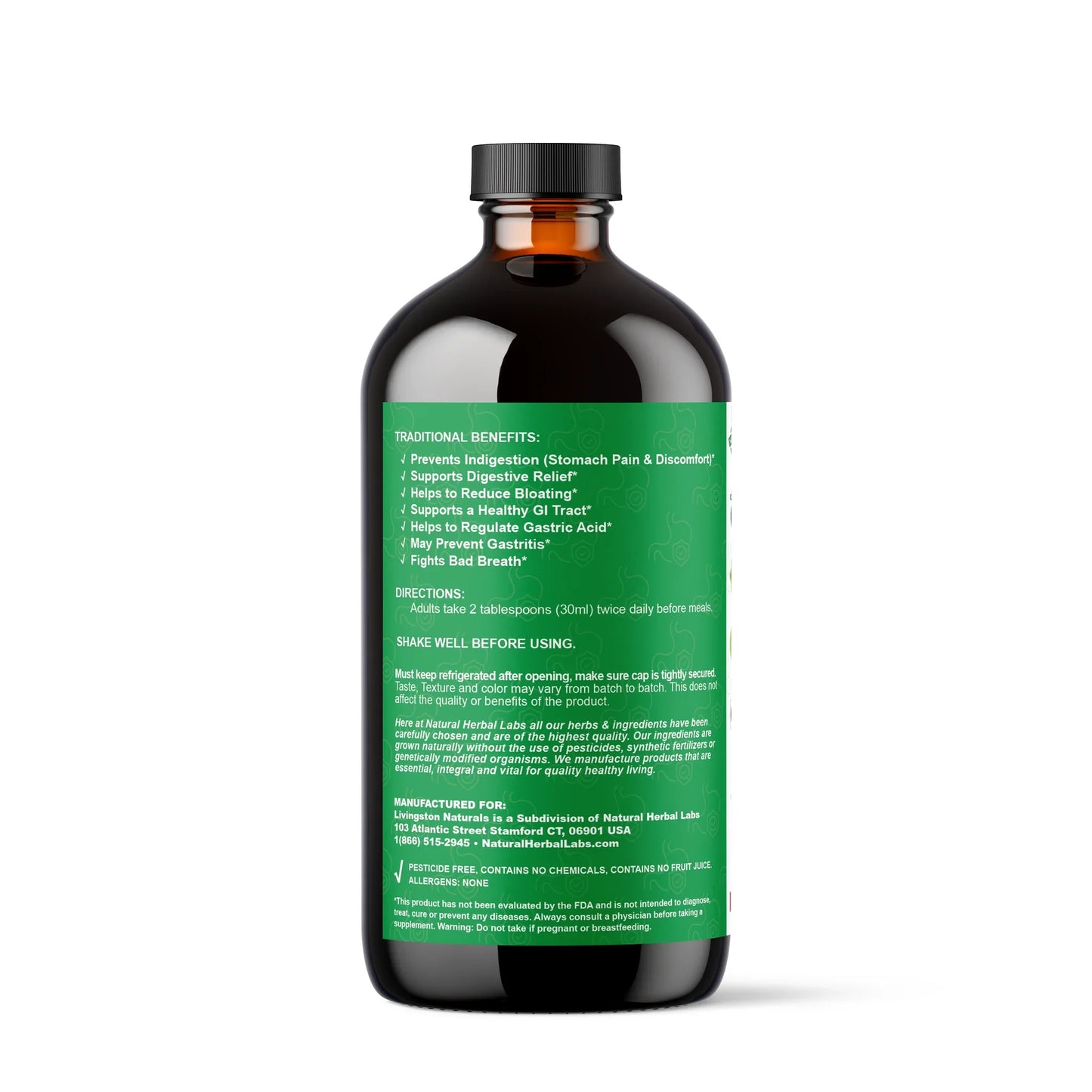 Organic Heartburn + Digestive Relief Blend Extra Strength