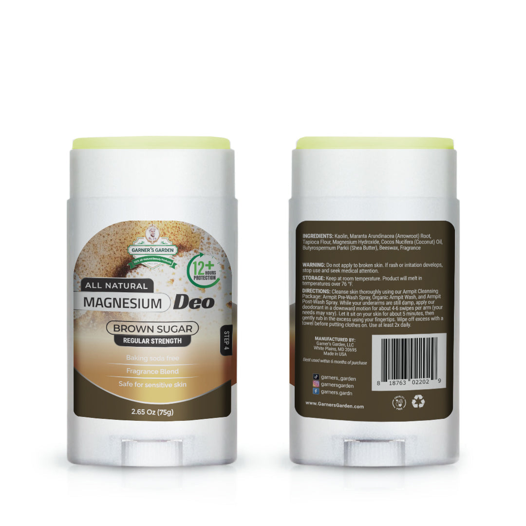Magnesium Deodorant | 100% Natural | Aluminum-Free