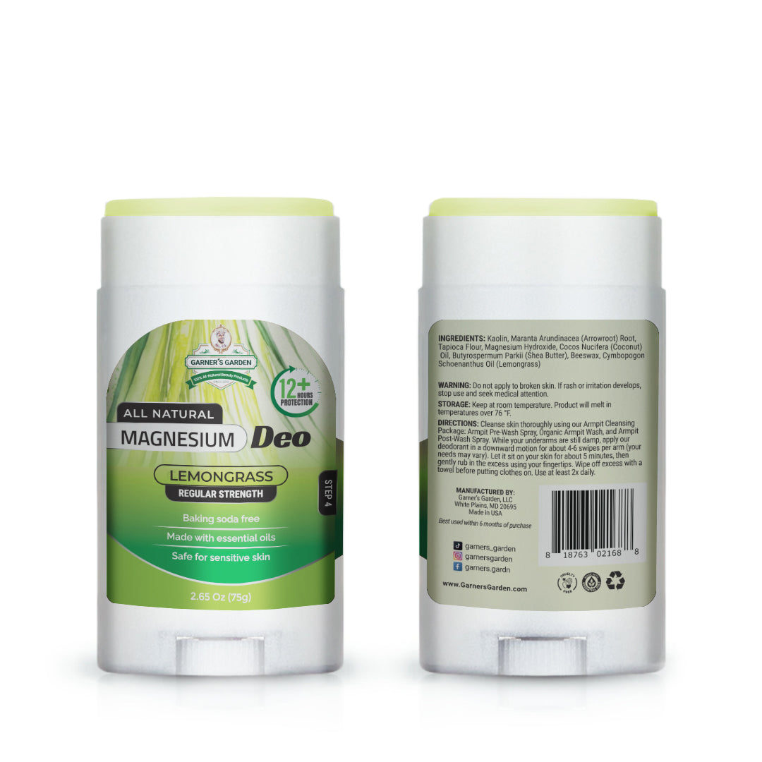 Magnesium Deodorant | 100% Natural | Aluminum-Free