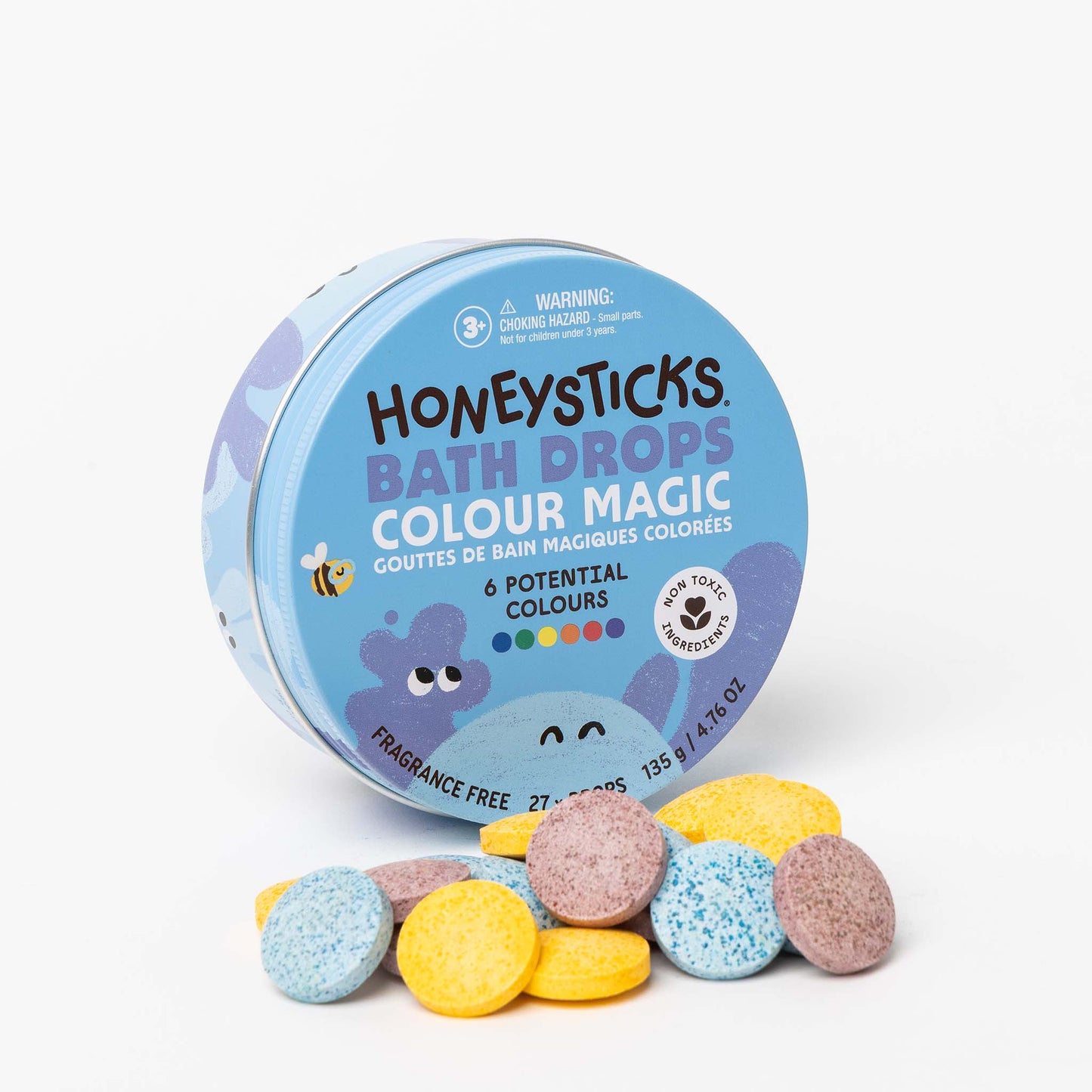 Honeysticks Bath Drops Color Magic | 27pk