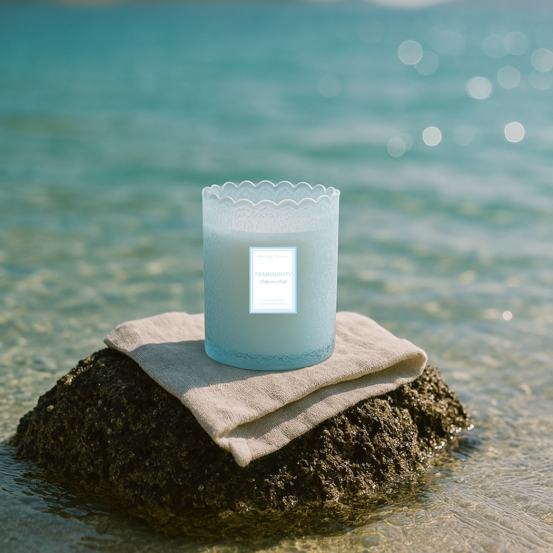 Tranquility California Coast Natural Candle