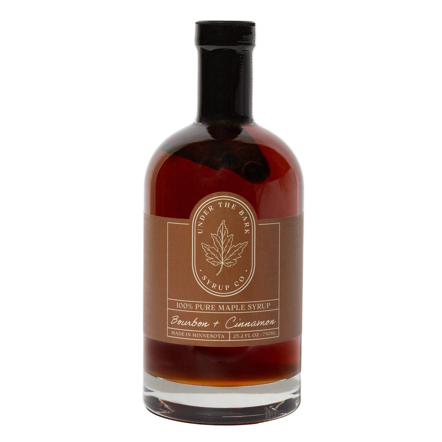 Bourbon + Cinnamon Infused Maple Syrup
