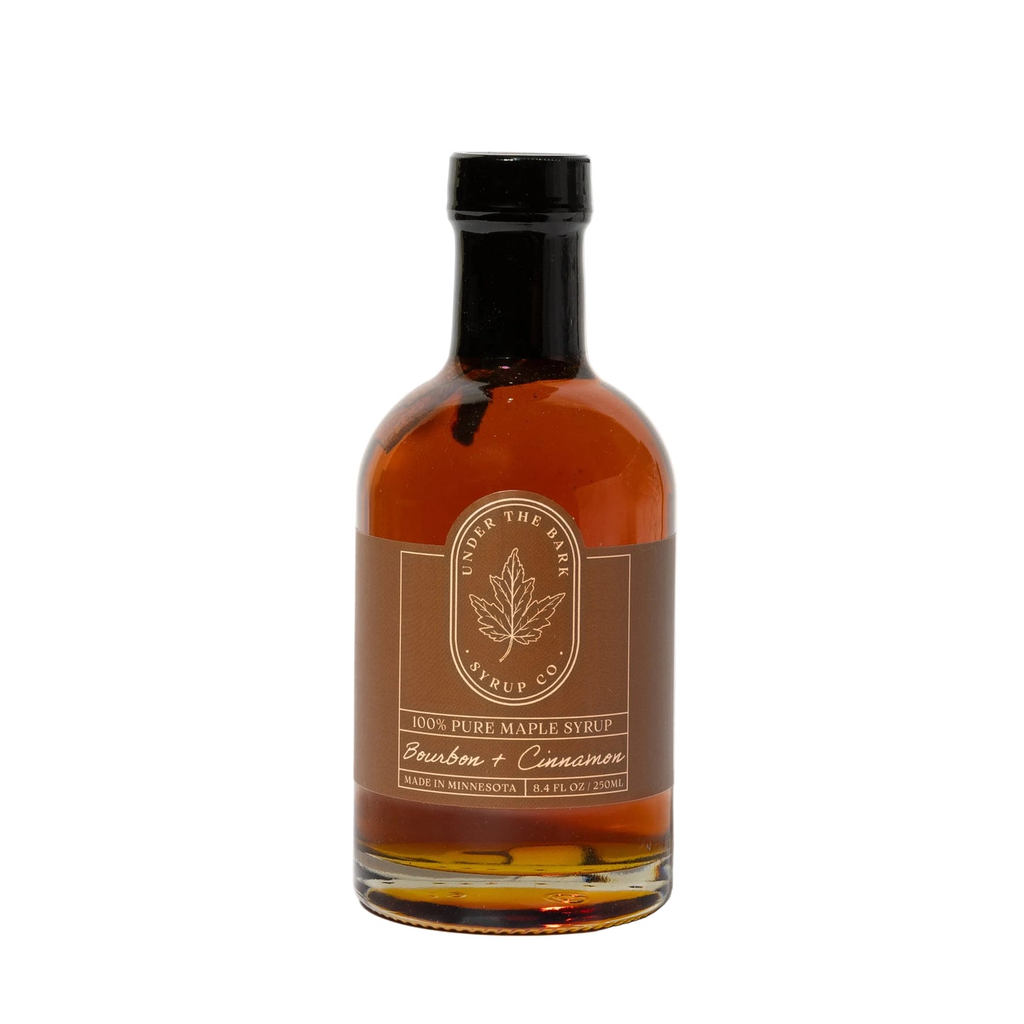 Bourbon + Cinnamon Infused Maple Syrup