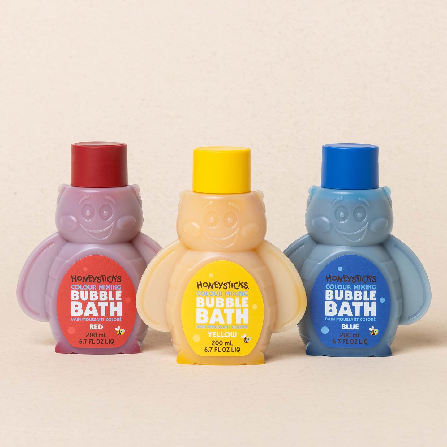 Honeysticks Bubble Bath Color Mixing