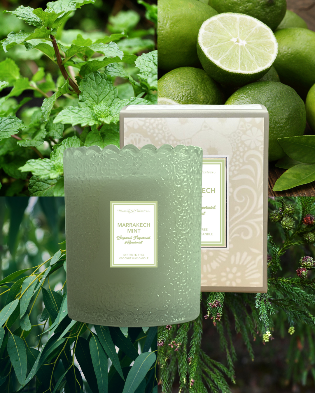 Marrakech Mint Natural Candle