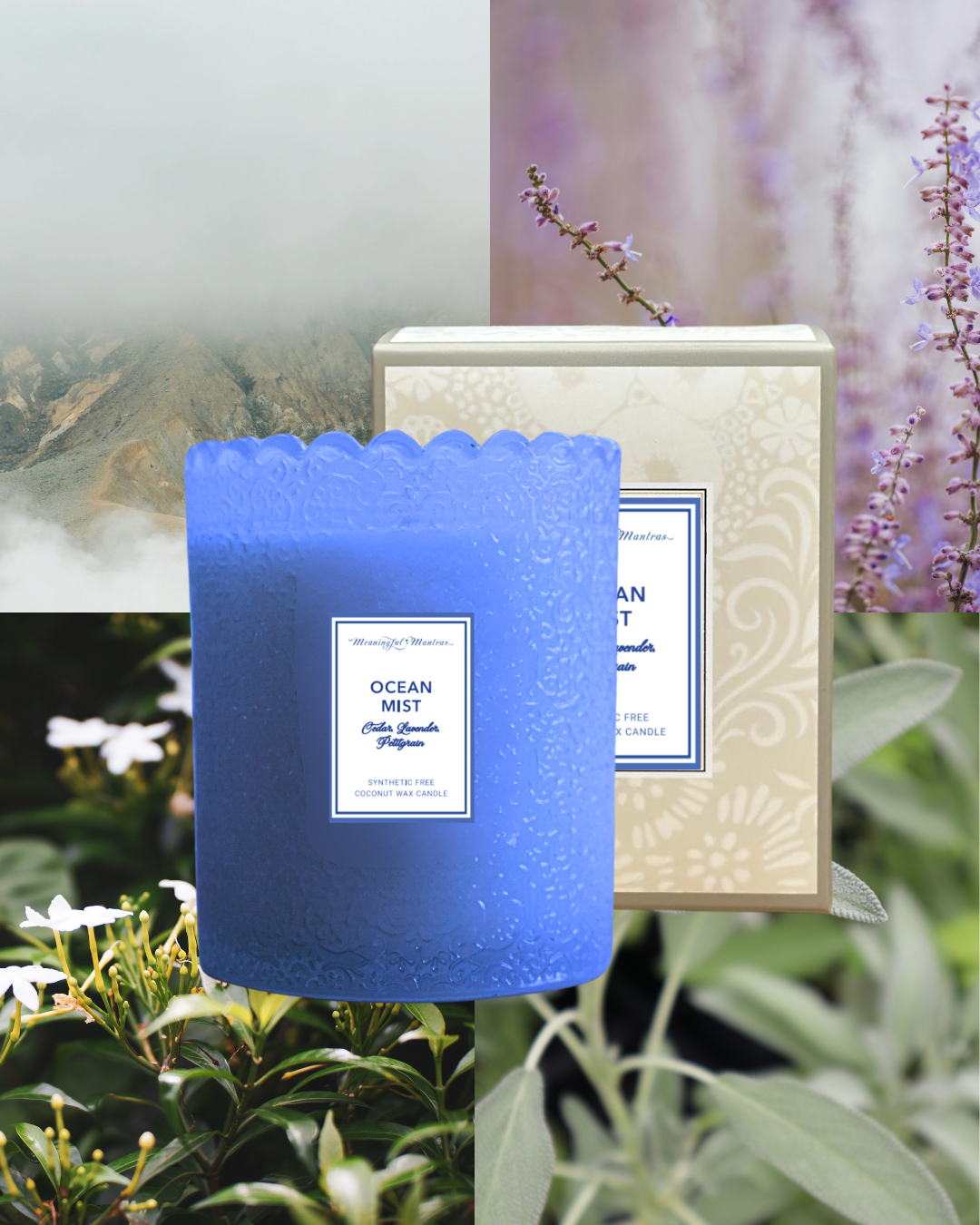 Ocean Mist Natural Candle