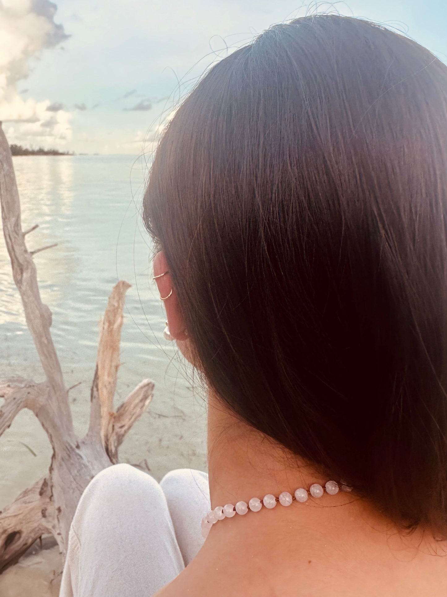 Rose Quartz Gemstone Necklace