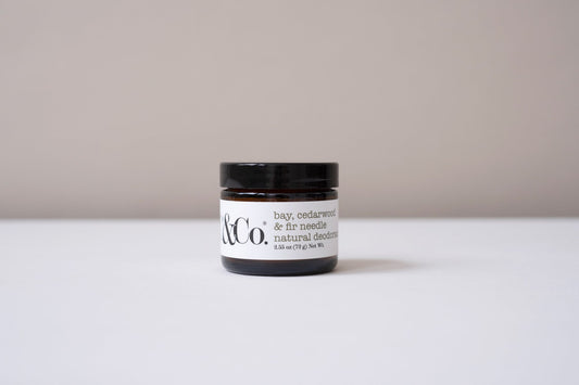 Bay, Cedarwood + Fir Needle Natural Deodorant