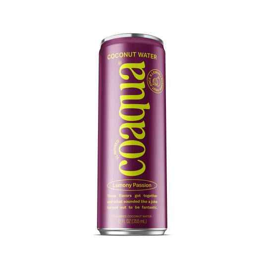 Coaqua Lemony Passion Coconut Water