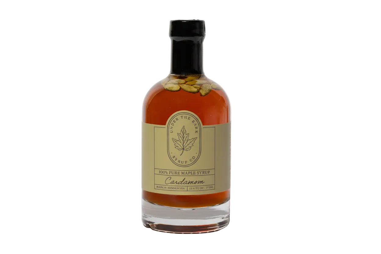 Cardamom Infused Maple Syrup