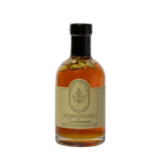 Cardamom Infused Maple Syrup