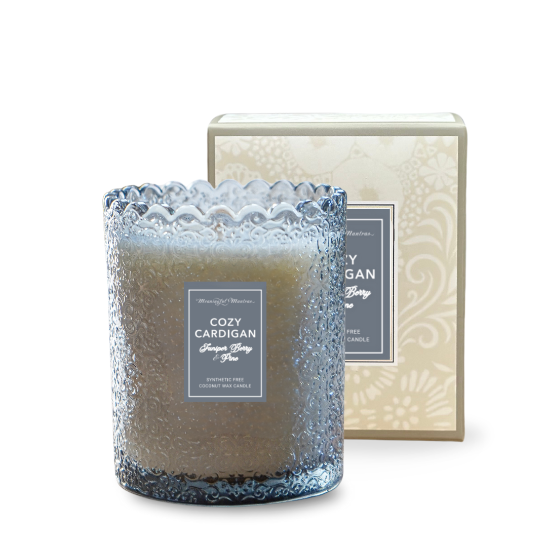 Cozy Cardigan Natural Candle