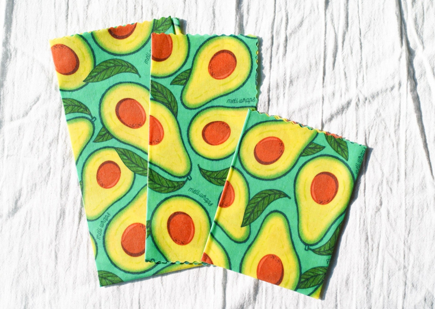 Beeswax Food Wrap | Avocado Print
