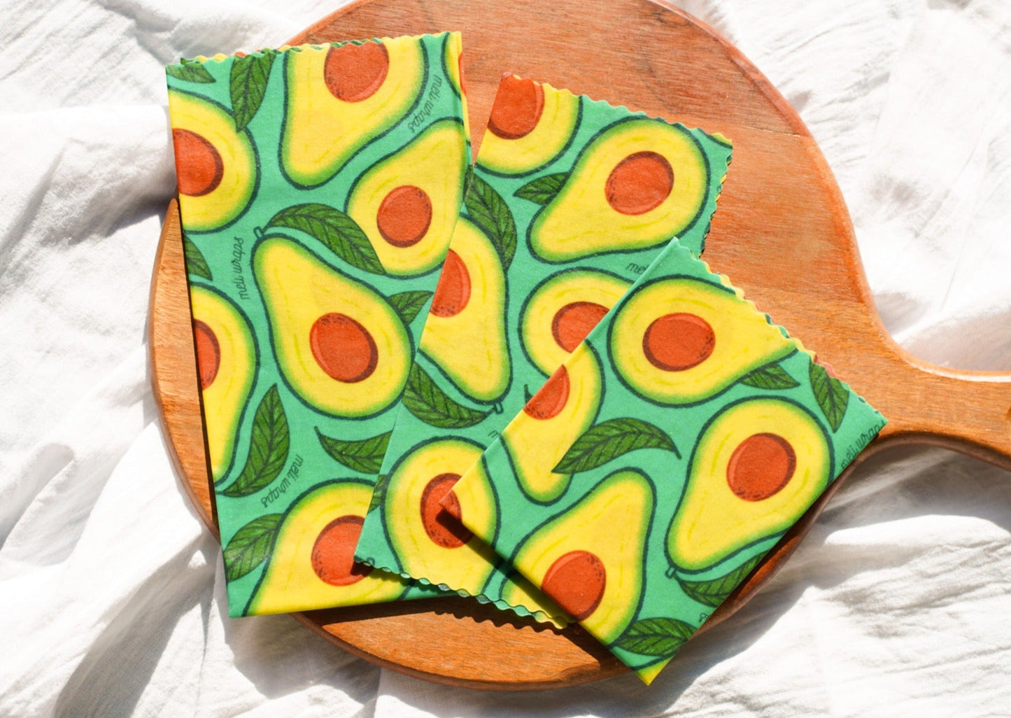 Beeswax Food Wrap | Avocado Print