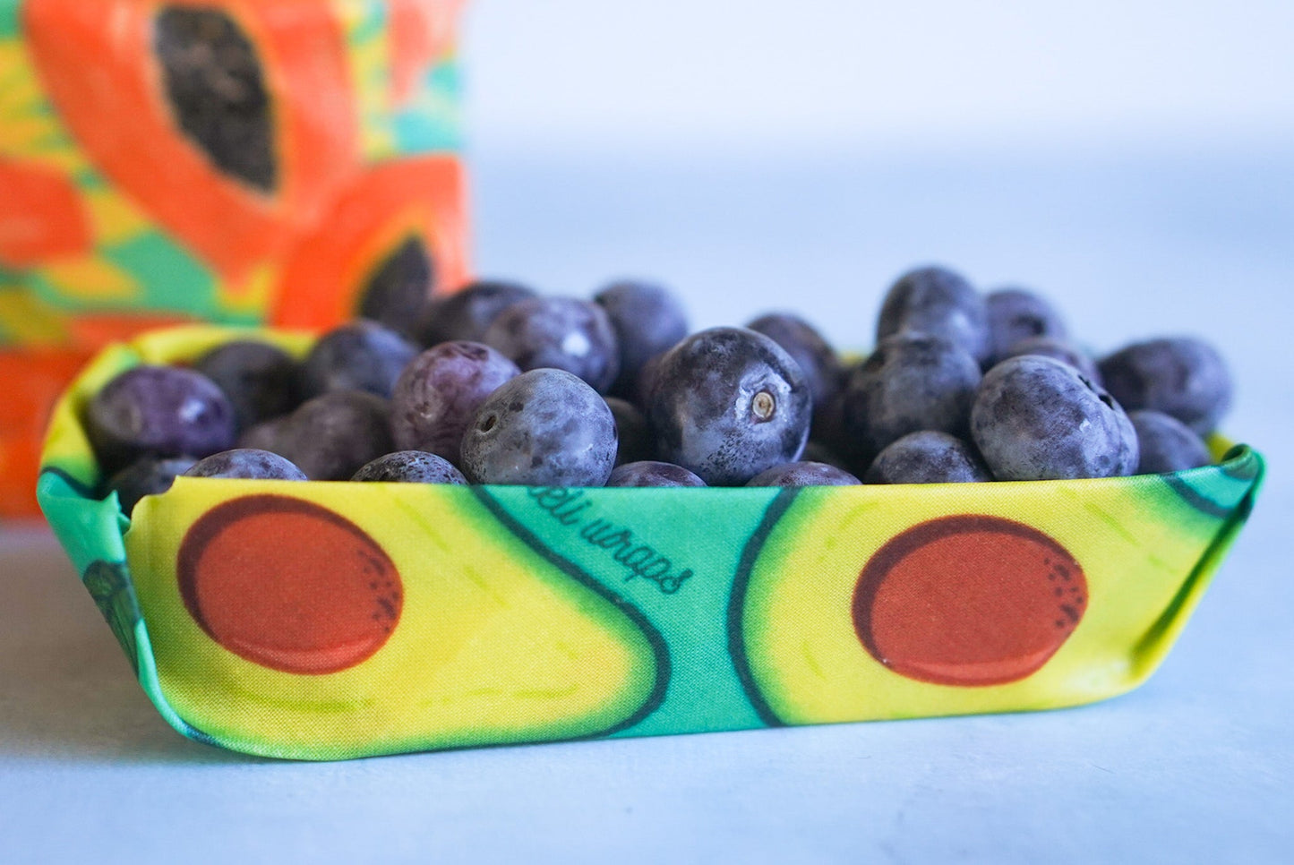 Beeswax Wrap Bulk Roll | Avocado Print