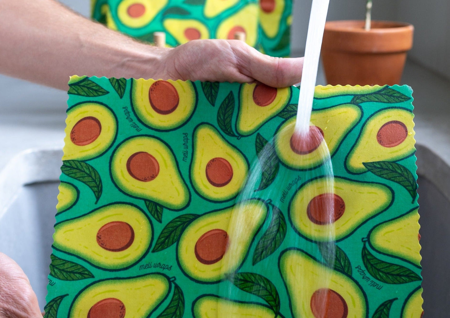Beeswax Food Wrap | Avocado Print