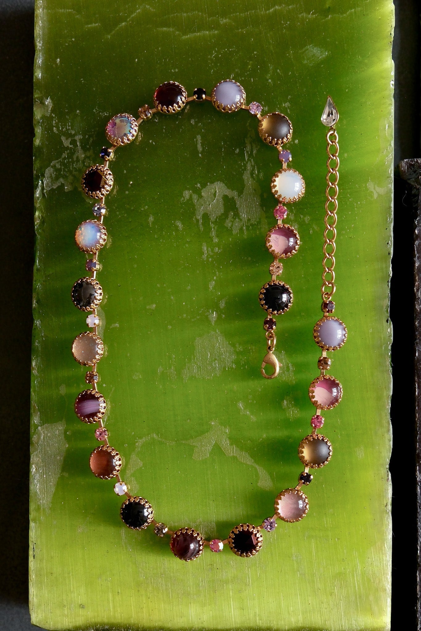 Paint Pot Layering Choker in Punk Rocks | Gold