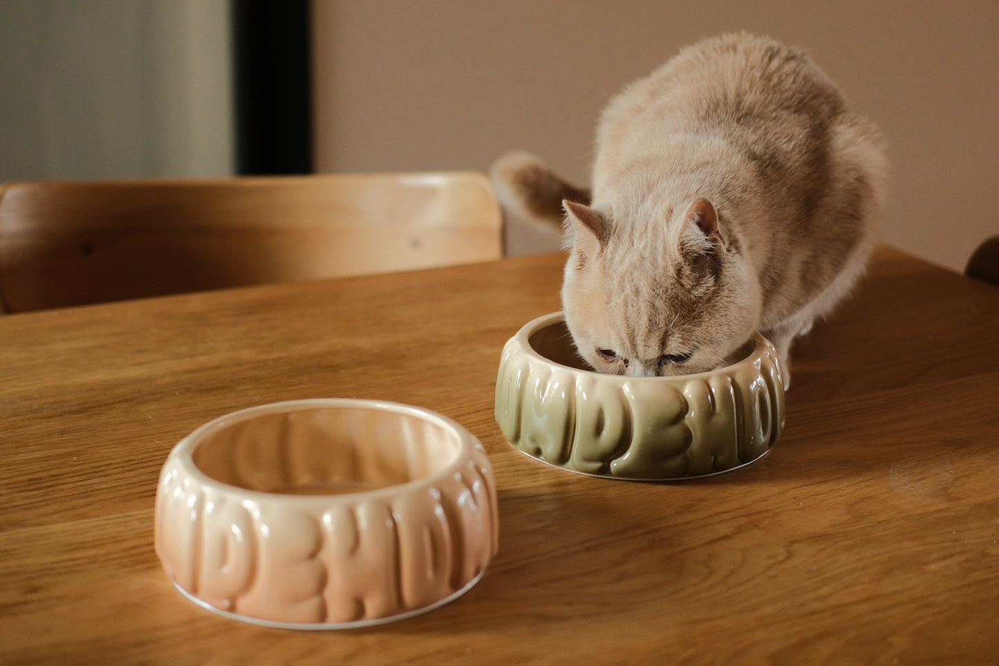 PEHOM | Puff Pet Bowl | Gradient Caramel