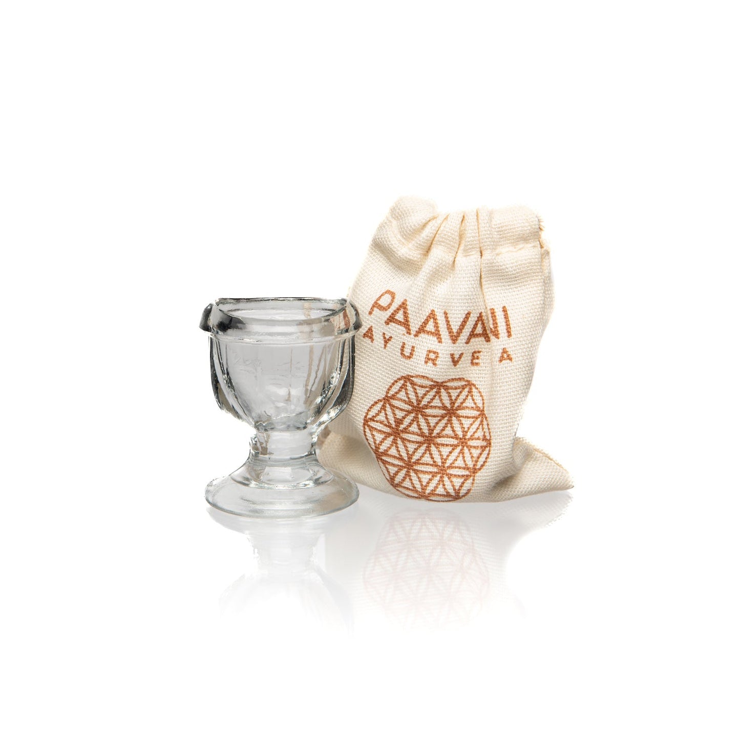 Glass Eye Wash Cup | Ayurvedic Eye Cleansing to Hydrate + Brighten