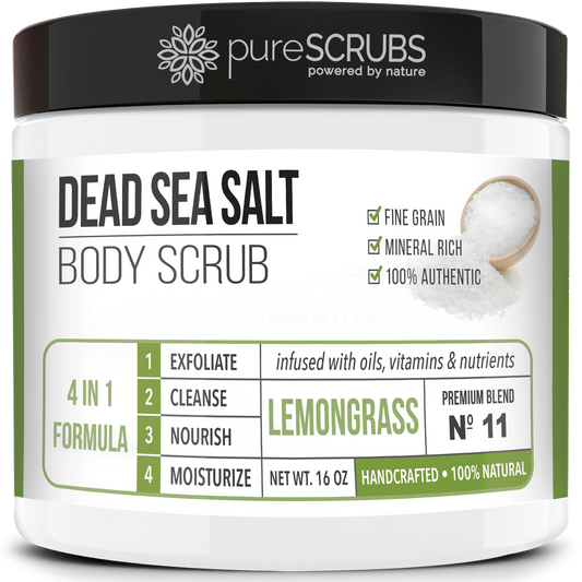 Lemongrass Body Scrub | Dead Sea Salt