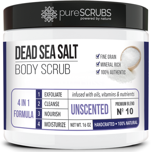 Unscented Body Scrub | Dead Sea Salt