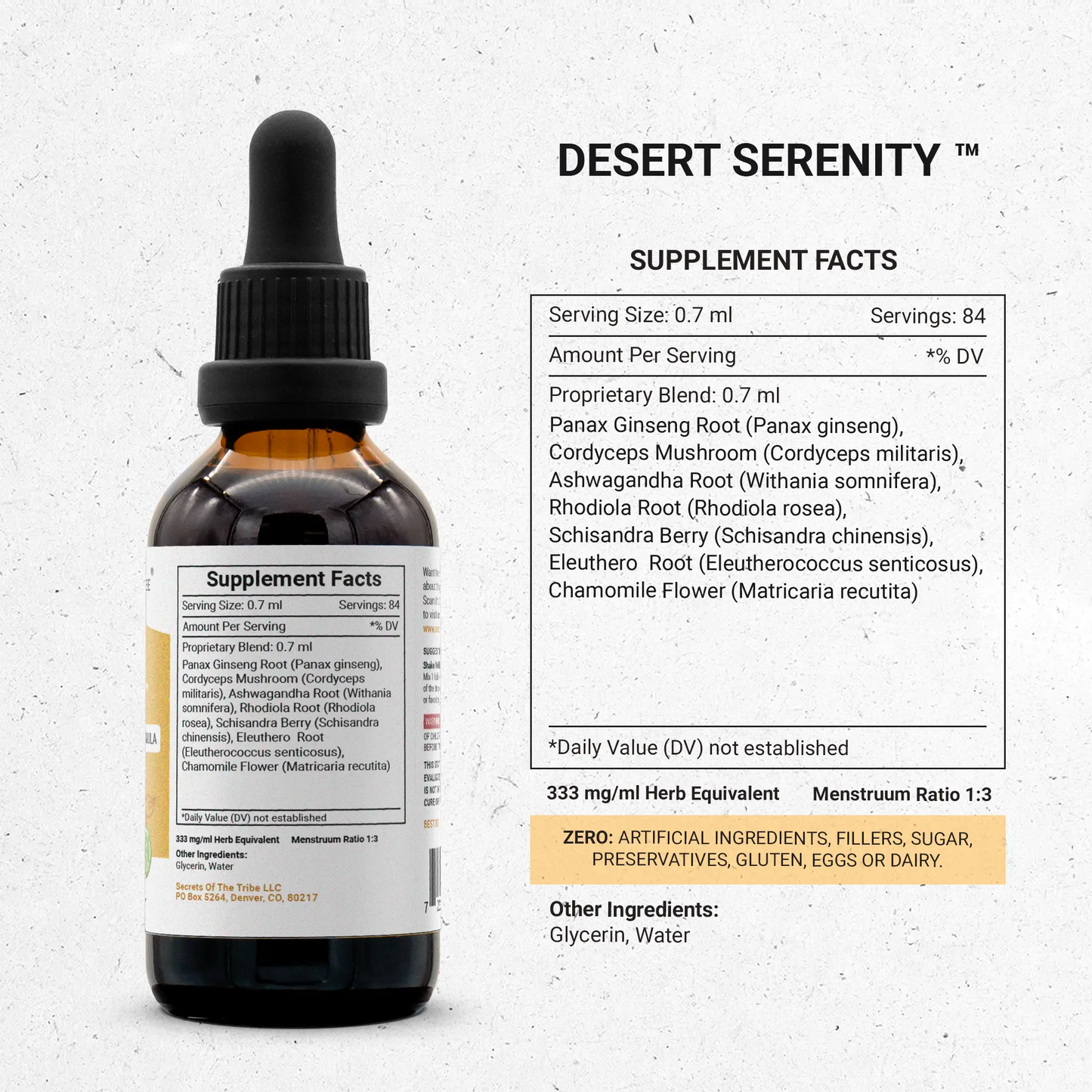 Desert Serenity | Adaptogen | Stress-free Formula