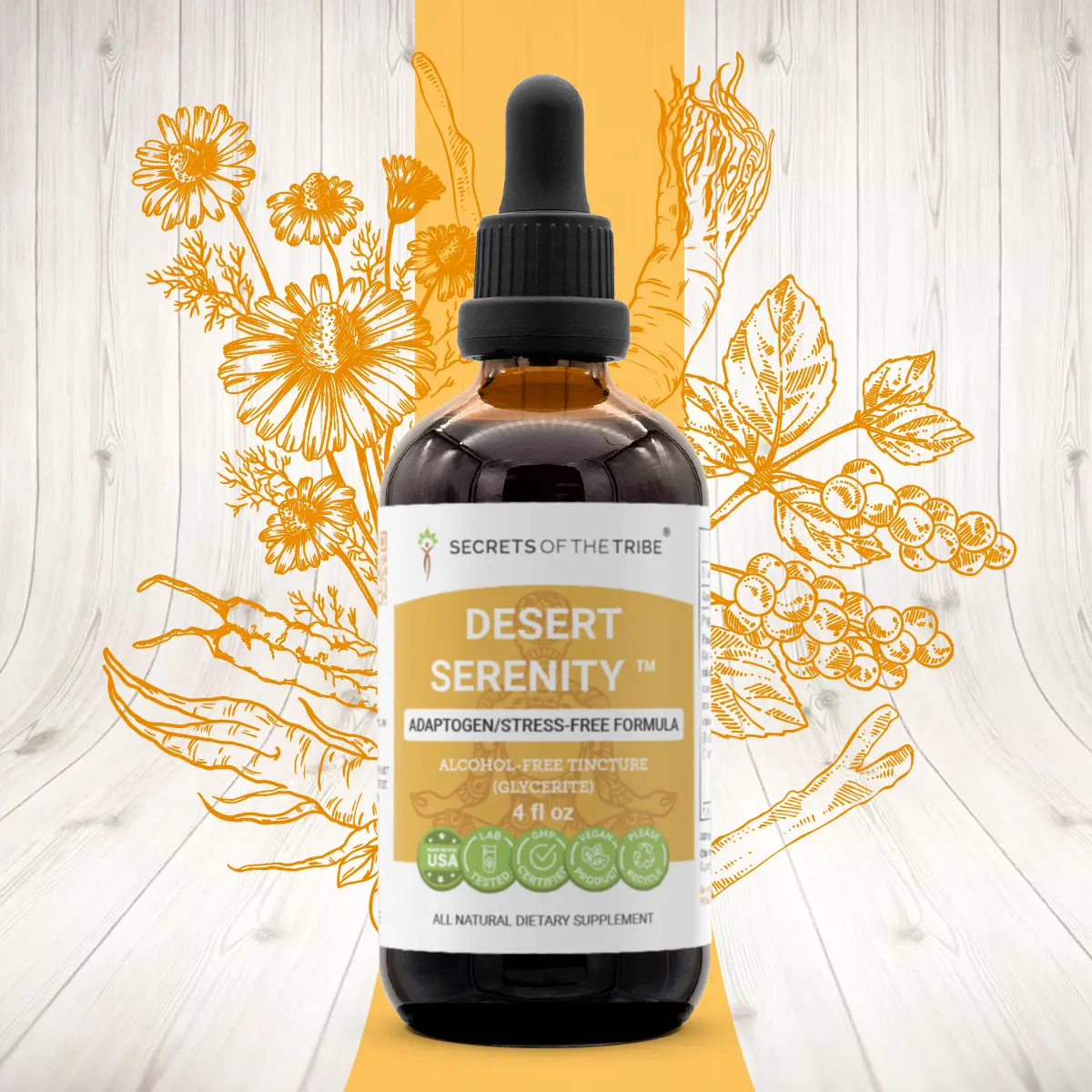 Desert Serenity | Adaptogen | Stress-free Formula