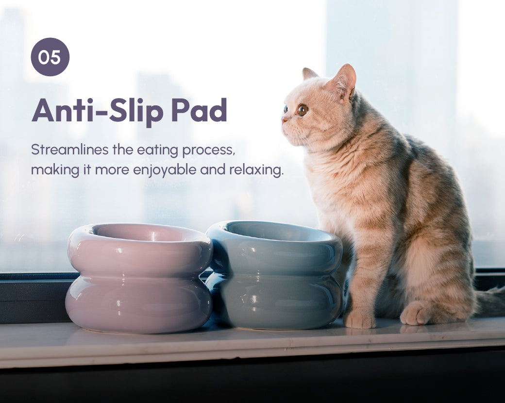 PEHOM | Soufflé Pet Bowl | Purple