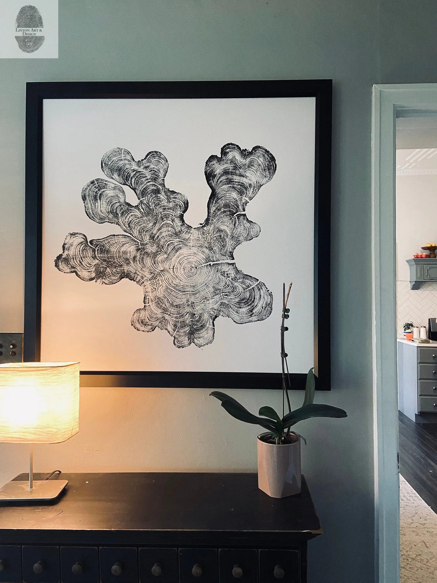 Florid Cypress | Tree Ring Print